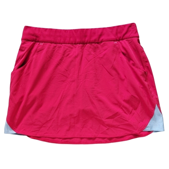 Columbia Omni Shade Pink/Gray Tennis Golf Skort size Large - Picture 1 of 8